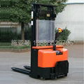 All electric stacker forklift truck