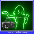 70mw - 2W Green Cartoon Disco Laser Stage Light 3