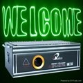 70mw - 2W Green Cartoon Disco Laser Stage Light 4