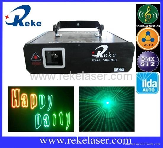 500mw cheap rgb full color ilda animation stage laser lighting show