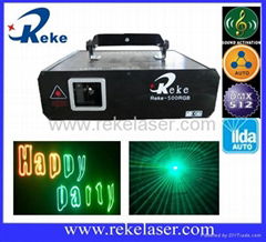 500mw cheap rgb full color ilda animation stage laser lighting show