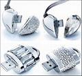 Crystal usb flash drive 1