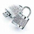 Crystal usb flash drive 3