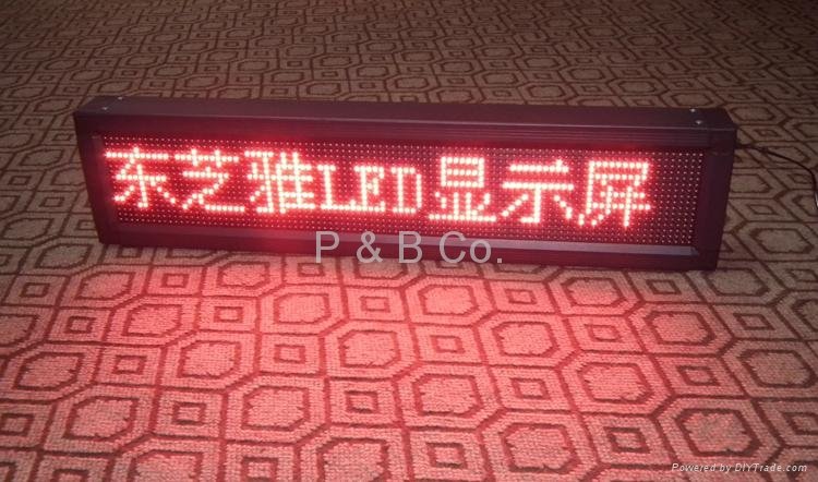 LED P10 Advertising Panel for shop