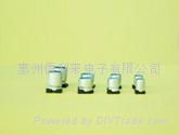 SMD series aluminum elelctrolytic capacitors with SMT mounting