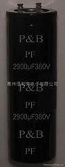 360v2900uF photo flash capacitor