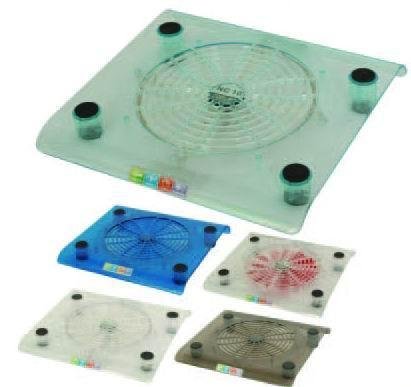 notebook cooling pad with LED fan