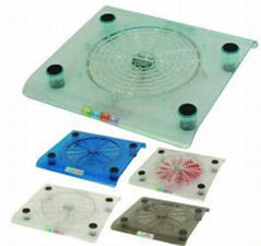 notebook cooling pad with LED fan