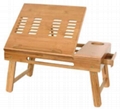 desktop bamboo desk