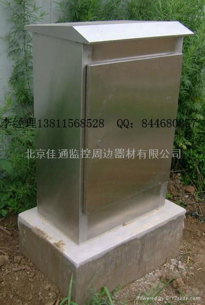 Outdoor temperature control box road monitoring pole octagonal pole 4