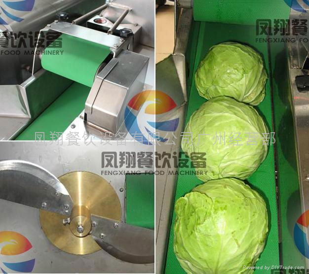 high output cabbage lettuce spinach celery cutting slicing machine  2