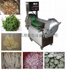Vegetable cutting machine