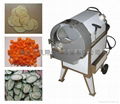 electric commercial root vegetable slicing stripping dicing machine  1