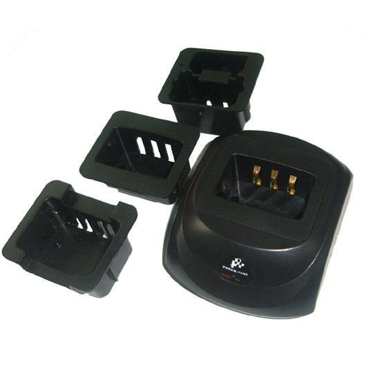 Universal single charger for all models of two way radio, approved by CE & ISO90