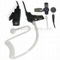 *high quality* + acoustic transparent tube surveillance kit for two-way radio, w