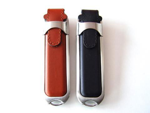 Steel Leather USB Disk
