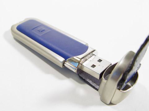 Steel Leather USB Disk 3
