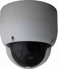 Auto Tracking 10x Mini PTZ Dome Camera