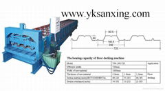 Deck Floor Roll Forming Machine