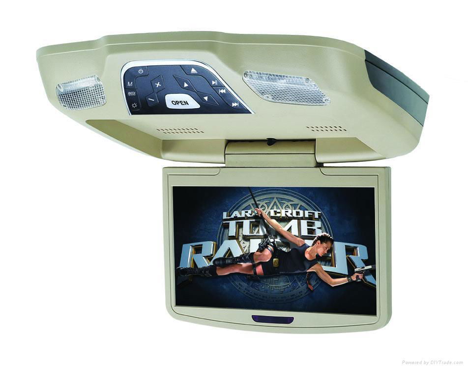 8.5 inch Roof Mount monitor built-in DVD player with TV 2