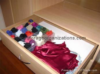 Plastic Underwear Organiser Boxes 2