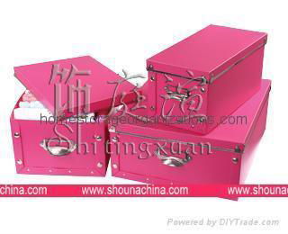 Plastic garment storage box 2