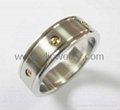 2010 fashion stainless steel ring 2