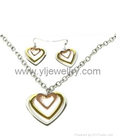 Stainless steel Set jewelry 2