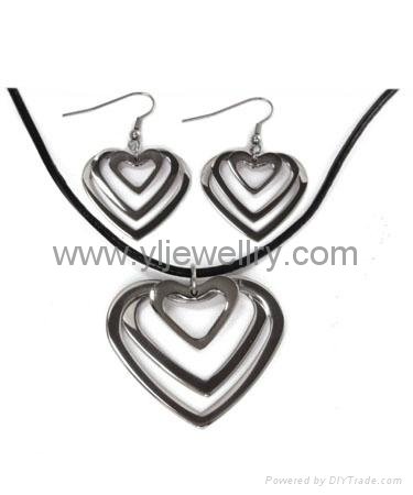 Stainless steel Set jewelry