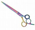 Hairdressing Scissors Three Thumb