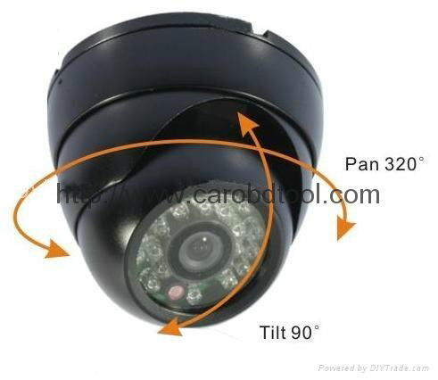 420TVL 1/4" Sharp CCD dome camera IR 15m cctv camera 