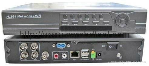 4 camera cctv system 500GB HDD 4 channel cctv dvr recorder home security system  2