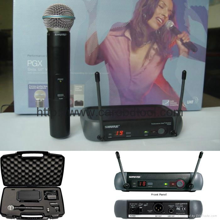 Shure PGX24 BETA58 Beta58A UHF Handheld Wireless Microphone