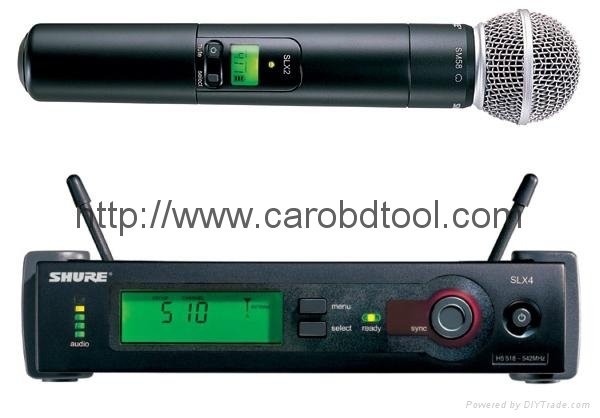 SLX24 Beta 58 UHF Wireless Microphone System Handheld Microphone