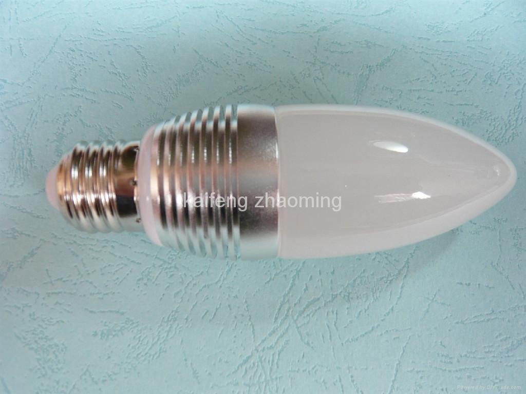 LED大功率蜡烛球泡3W 3