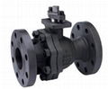 wcb flange ball valve class300