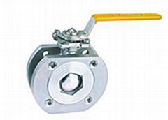 ss304 wafer ball valve