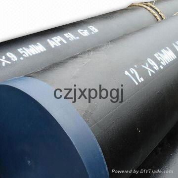 Galvanized ERW steel pipe BS1387 5