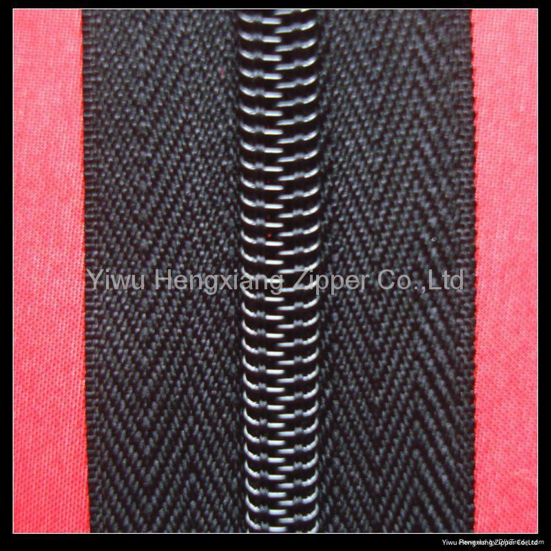 Nylon long chain zipper 2