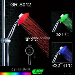 led hand shower