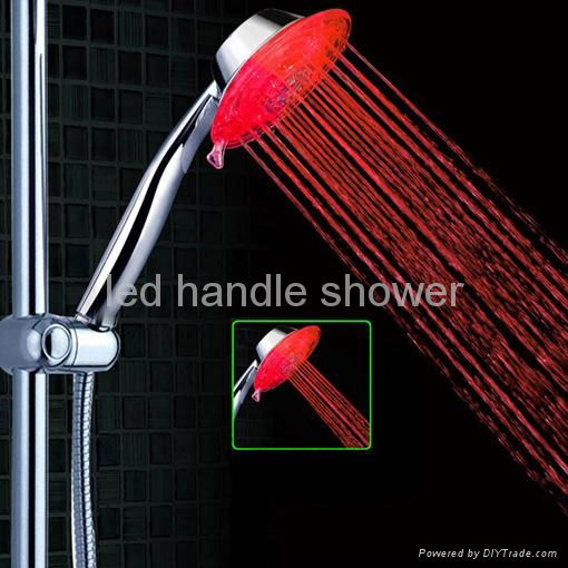 massage led shower head light 4