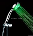 Red LED shower head light 2