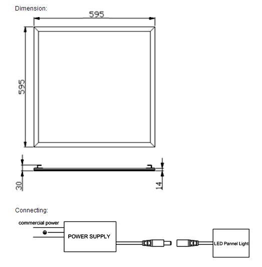 LED Panel Light 600x600 5