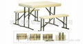 Foldaway picnic table sets