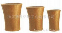 Rattan vase