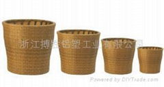 Rattan vase