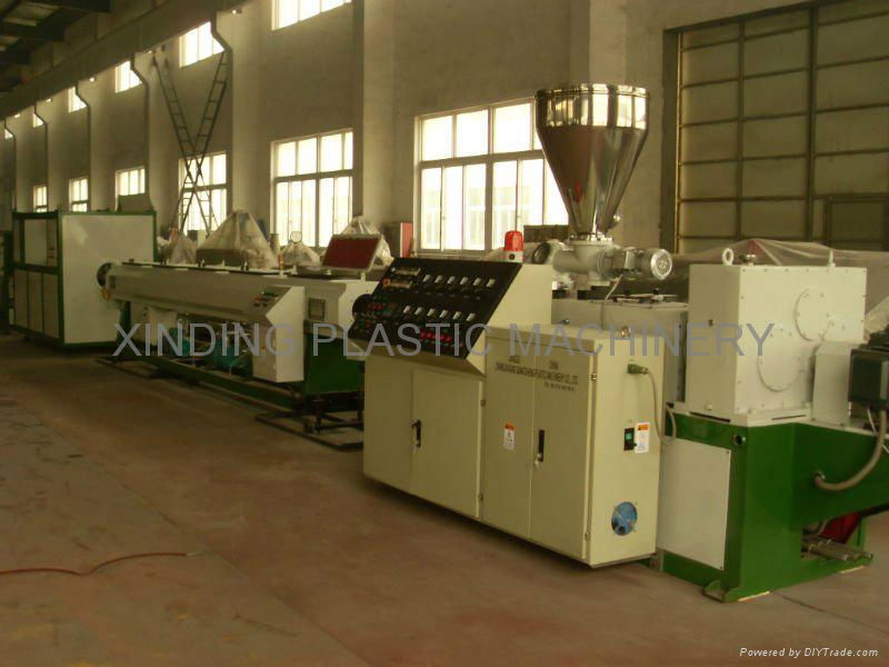 PVC pipe extrusion line 3