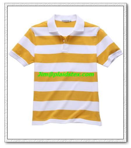 Yarn dyed polo shirt