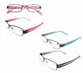 Stainless steel reading glasses
