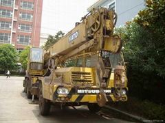 used crane (2004 model 25 ton kato truck crane)